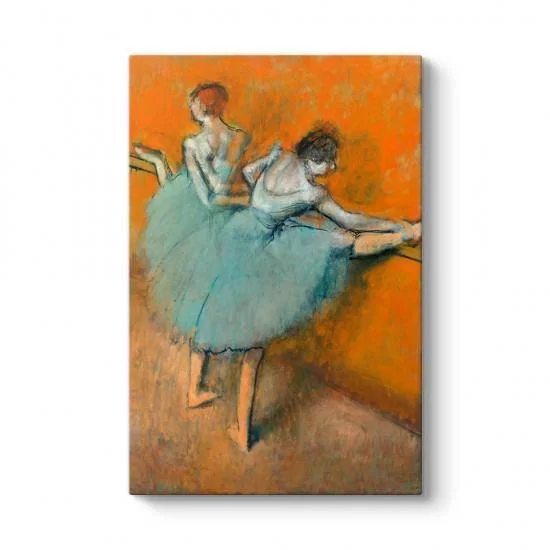 Edgar Degas - Barre Dansçıları Kanvas Tablo