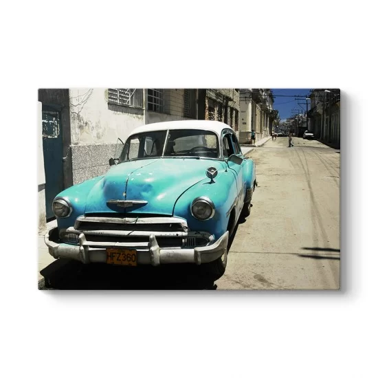 Eski Küba Arabası Tablosu