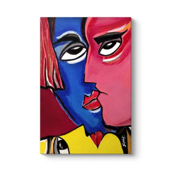 Colored Faces Tablosu