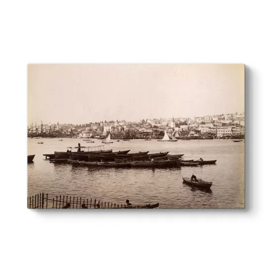 Eski İstanbul Boğazı Tablosu