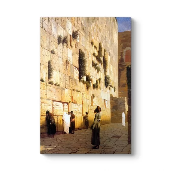 Ağlama Duvarı Kudüs Tablosu