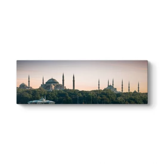 İstanbul Camiler Panorama Tablo