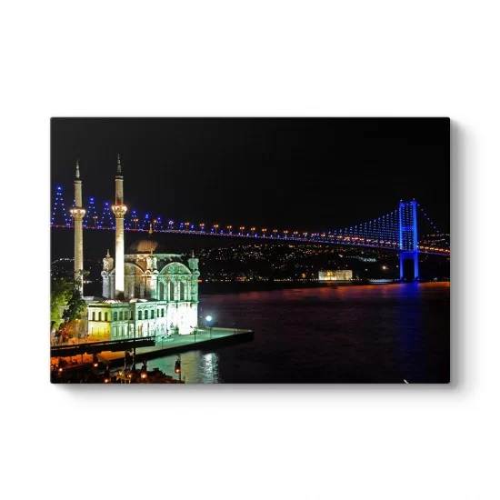 Ortaköy Camii ve Köprü Tablosu