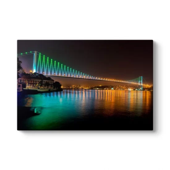 Boğaziçi Köprüsü Gece Tablosu