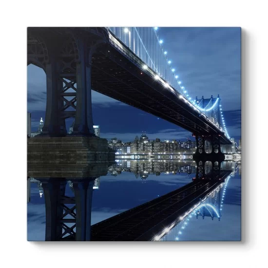Brooklyn Köprüsü Gece Tablosu