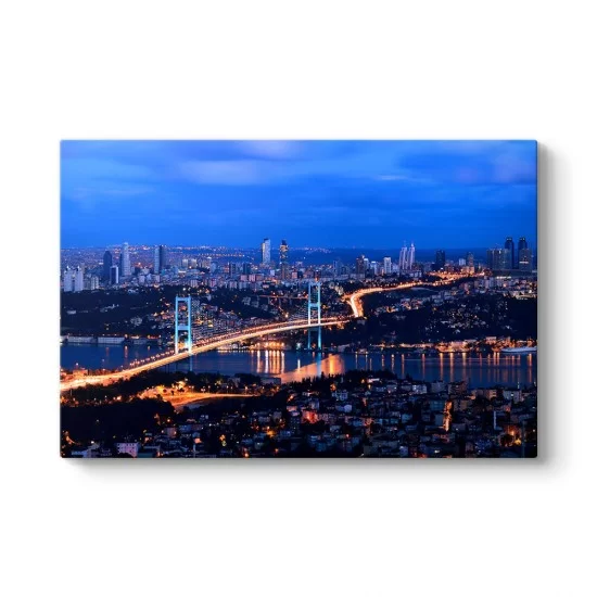 İstanbul Gece Köprü Tablosu