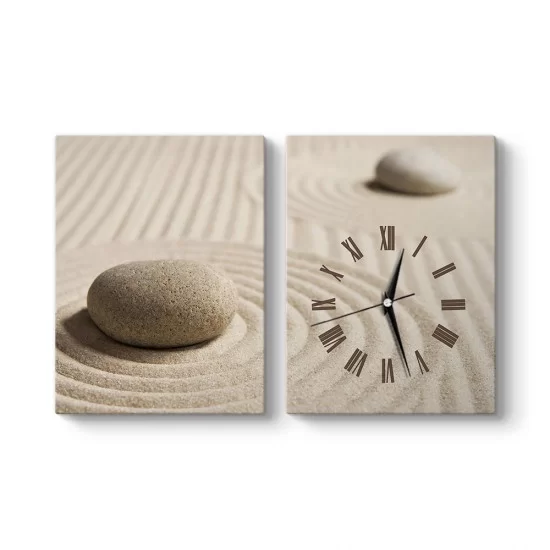 Sand 2 Parçalı Tablo Saat