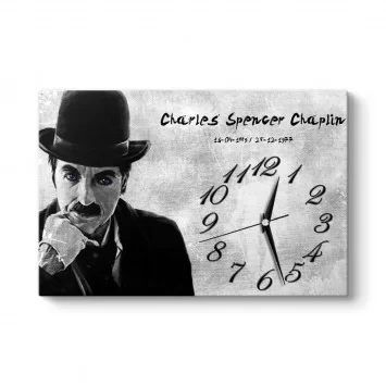Charles Spencer Chaplin Tablo Saat