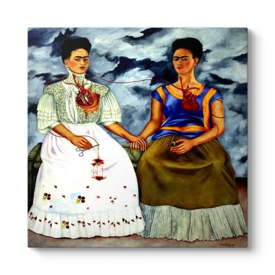 Frida Kahlo - The Two Fridas Tablosu