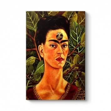 Frida Kahlo - Thinking About Death Tablosu