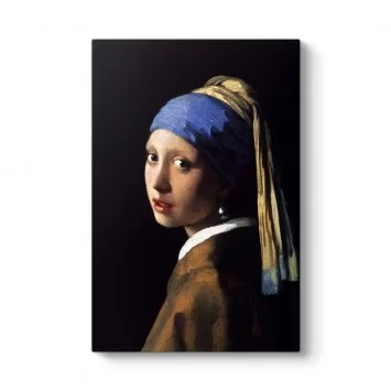 Johannes Vermeer - İnci Küpeli Kız Tablosu