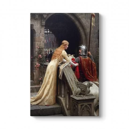 Edmund Blair Leighton - Tanrı Korusun Tablosu