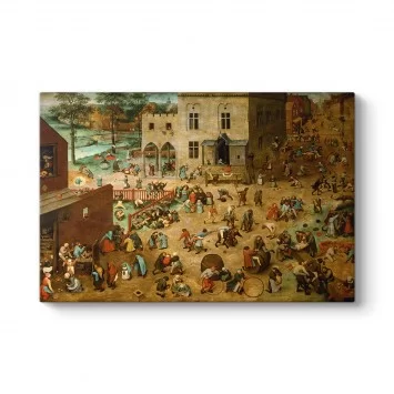Pieter Brueghel - Children's Games Tablosu