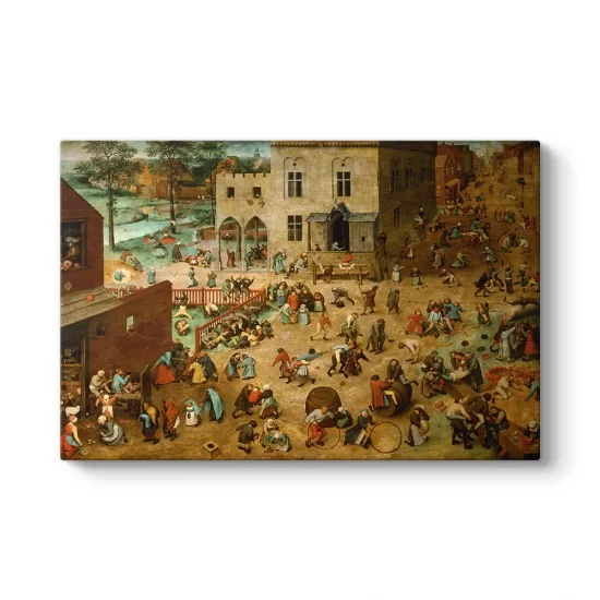 Pieter Brueghel - Childrens Games Tablosu