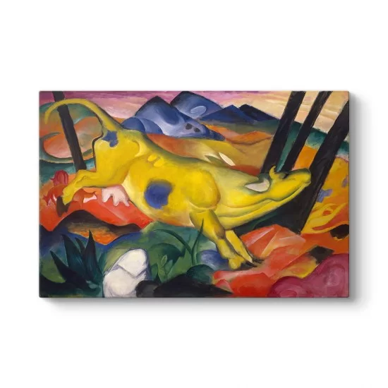 Franz Marc - The Yellow Cow Tablosu