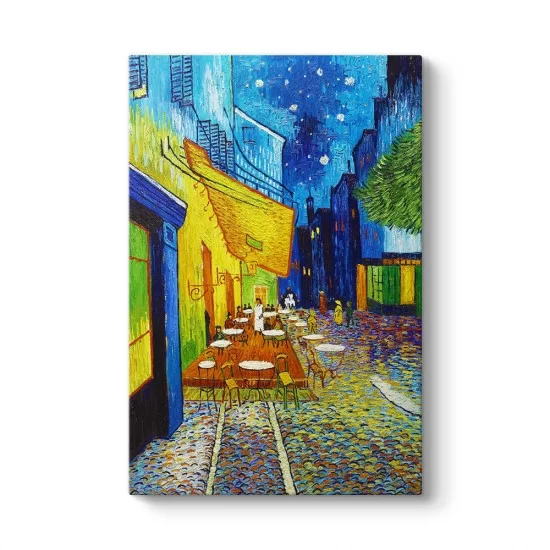 Vincent Van Gogh - Terrasse de Cafe Tablosu