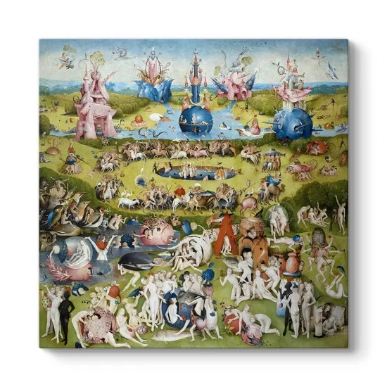 Hieronymus Bosch - Dünyevi Zevkler Bahçesi Tablosu