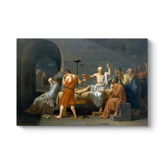 Jacques Louis David - Sokrates’in Ölümü Tablosu