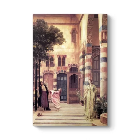 Frederic Leighton - Old Damascus Tablosu