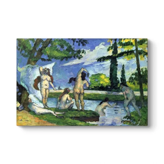 Paul Cezanne - Bathers Tablosu