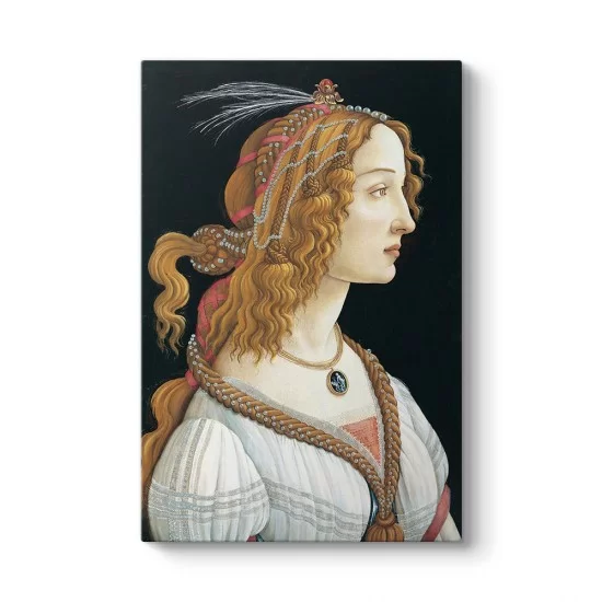 Sandro Botticelli - Portrait Tablosu