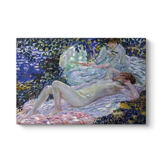 Frederick Carl Frieseke - Summer Tablosu
