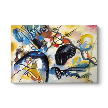 Wassily Kandinsky - Mostra Vercelli Tablosu