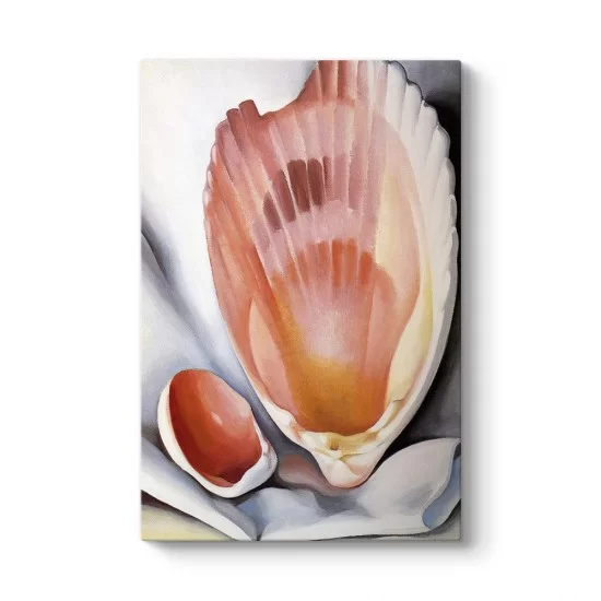Georgia OKeeffe - Two Pink Shells‏ Tablosu