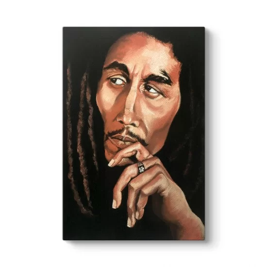Bob Marley Dikey Tablo