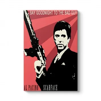 Al Pacino - Scarface Pop Art Tablosu
