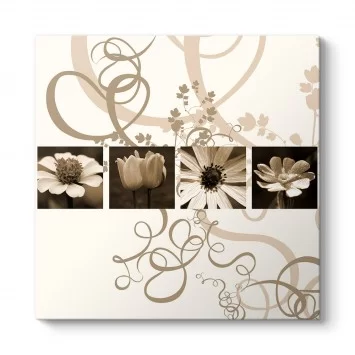 Brown Flowers Tablosu