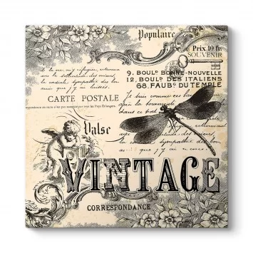 Soyut Vintage Tablo