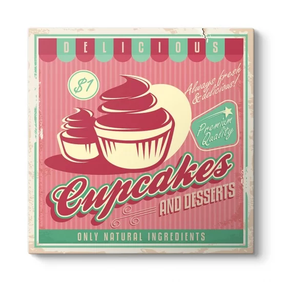 Cup Cakes Tablosu
