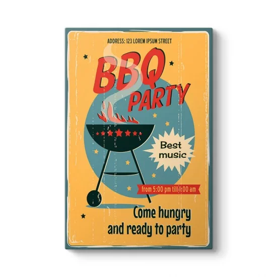 Barbekü Partisi Tablosu