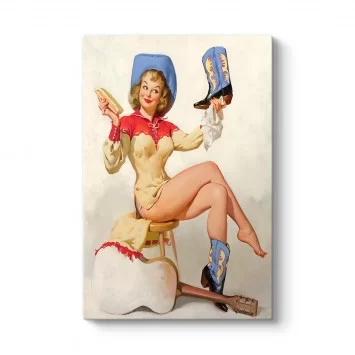Pin Up Cowgirl Tablosu