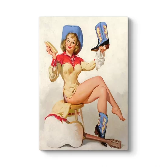 Pin Up Cowgirl Tablosu
