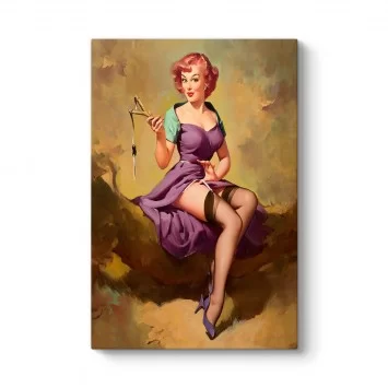 Pin Up Elvgren Tablosu