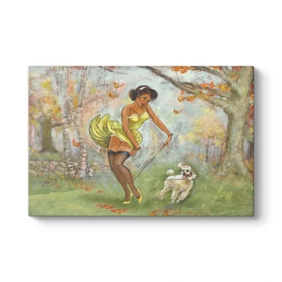 Pin Up Girl Dog Tablosu