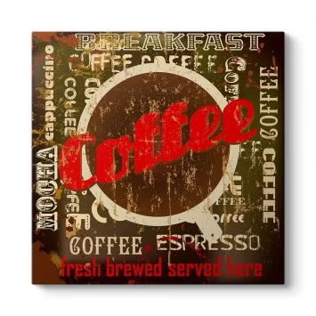 Coffee Espresso Tablosu