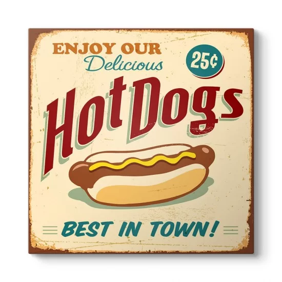Hot Dogs Tablosu