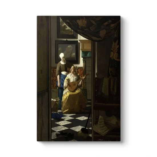 Johannes Vermeer - Aşk Mektubu Tablosu
