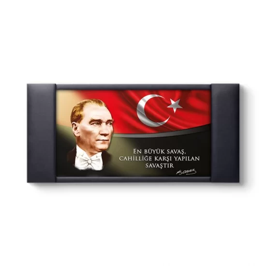 Atatürk Kurumsal Makam Arkası Panosu