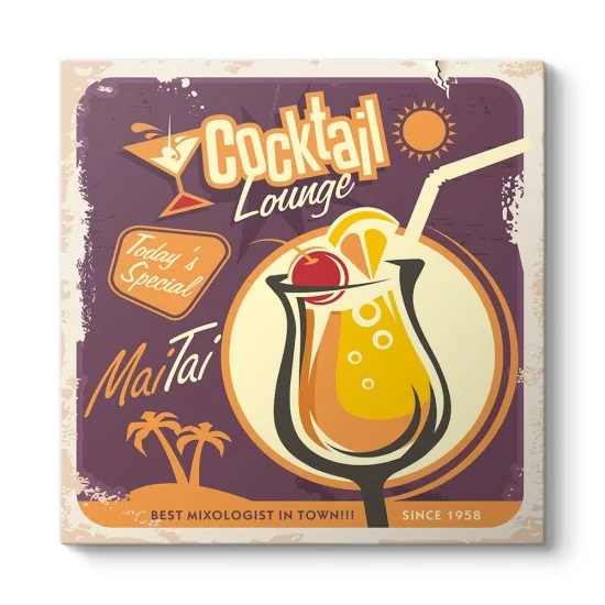 Mai Tai Cocktail Lounge Tablosu