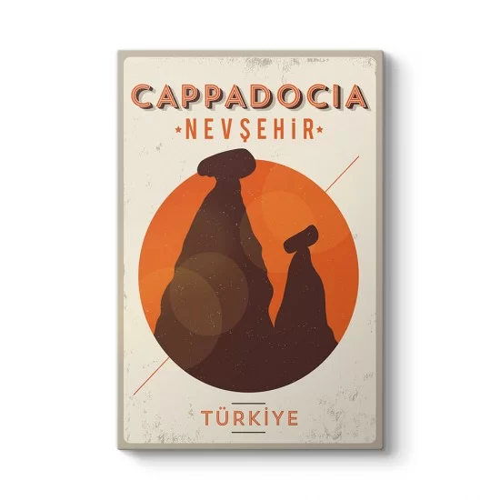 Nevşehir Kapadokya Tablosu