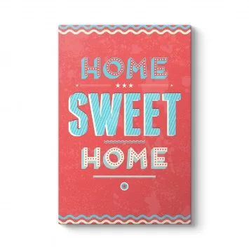 Vektörel Home Sweet Home Tablosu