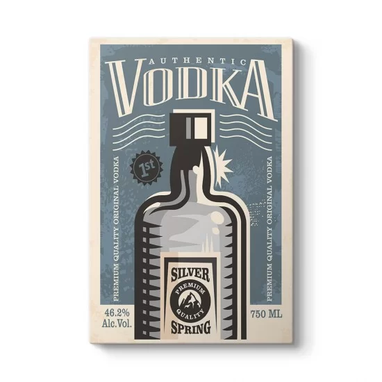 Vintage Vodka Tablosu