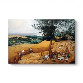 Pieter Brueghel - Hasat Zamanı Tablosu