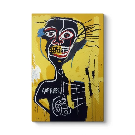 Jean-Michel Basquiat - Cabeza Tablosu