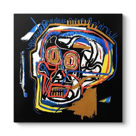 Jean-Michel Basquiat - Head Tablosu