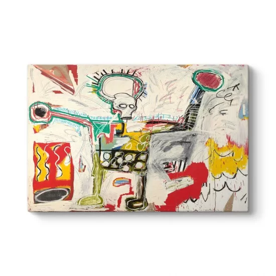 Jean-Michel Basquiat - Untitled 1982 Tablosu